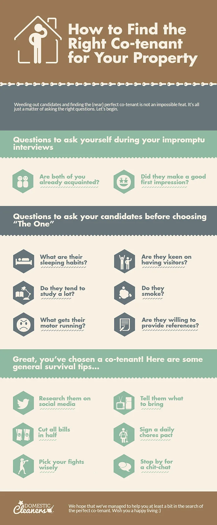 How to find the right co-tenant for your property How to find the right co-tenant